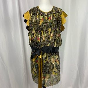 Tsumori Chisato. Spring 2008 100% Silk with beaded detail.